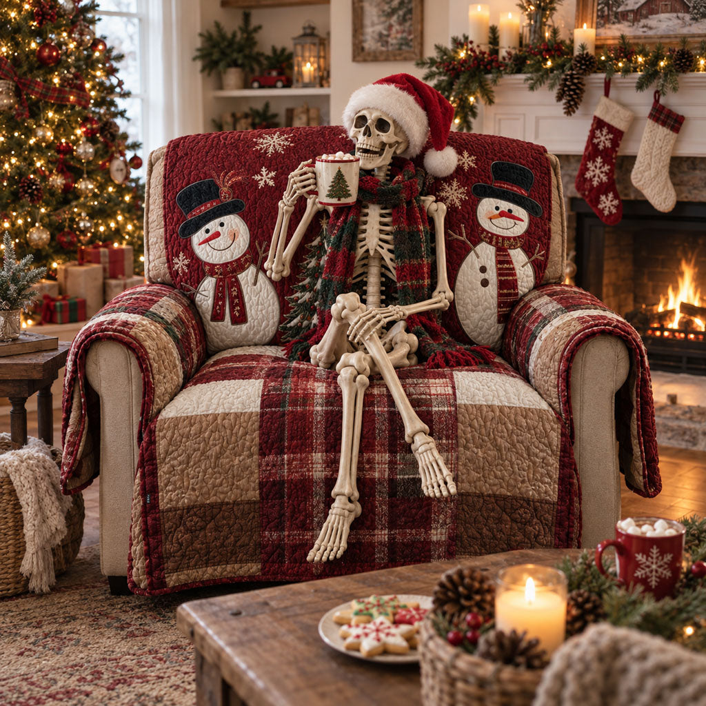 Festive Nights Quilted Sofa Cover NCU0PT9674