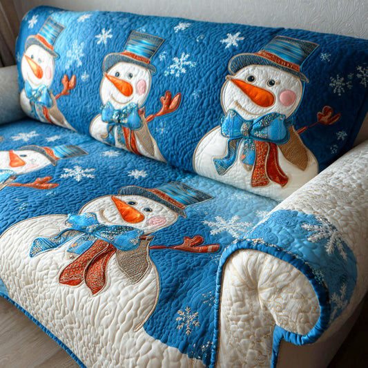 Festive Ribbon Dream Quilted Sofa Cover NCU0TD1051