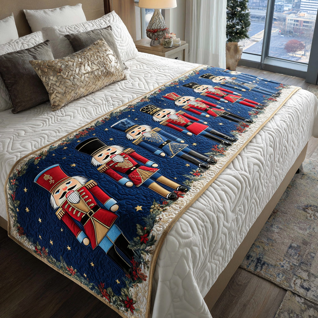 Festive Sentinel Quilted Bed Runner NCU0DV7510 – Vantique
