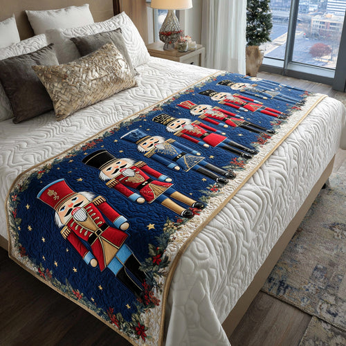 Festive Sentinel Quilted Bed Runner NCU0DV7510