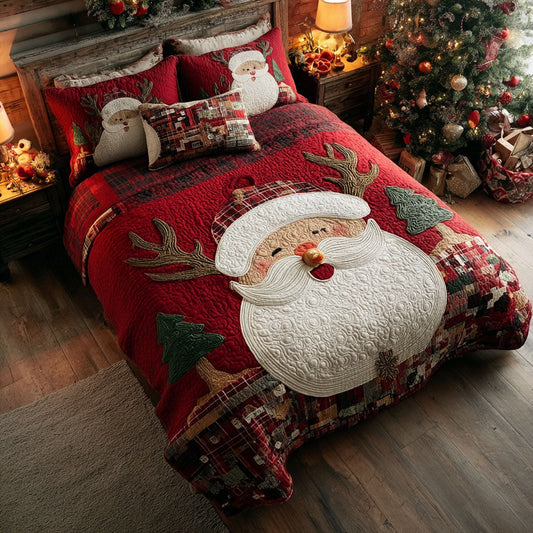 Festive Sleep 3-Piece Quilted Bedding Set NCU0PT10341