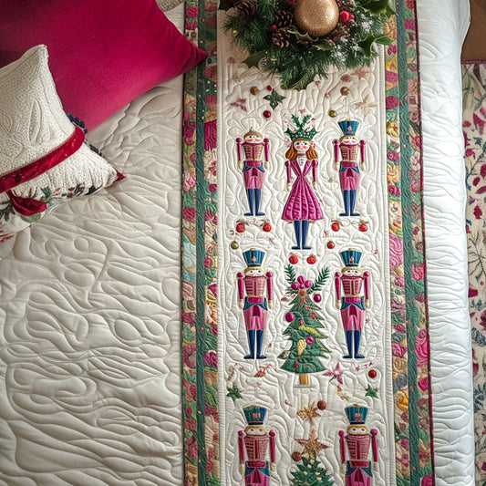 Festive Soldiers Quilted Bed Runner NCU0PT9148