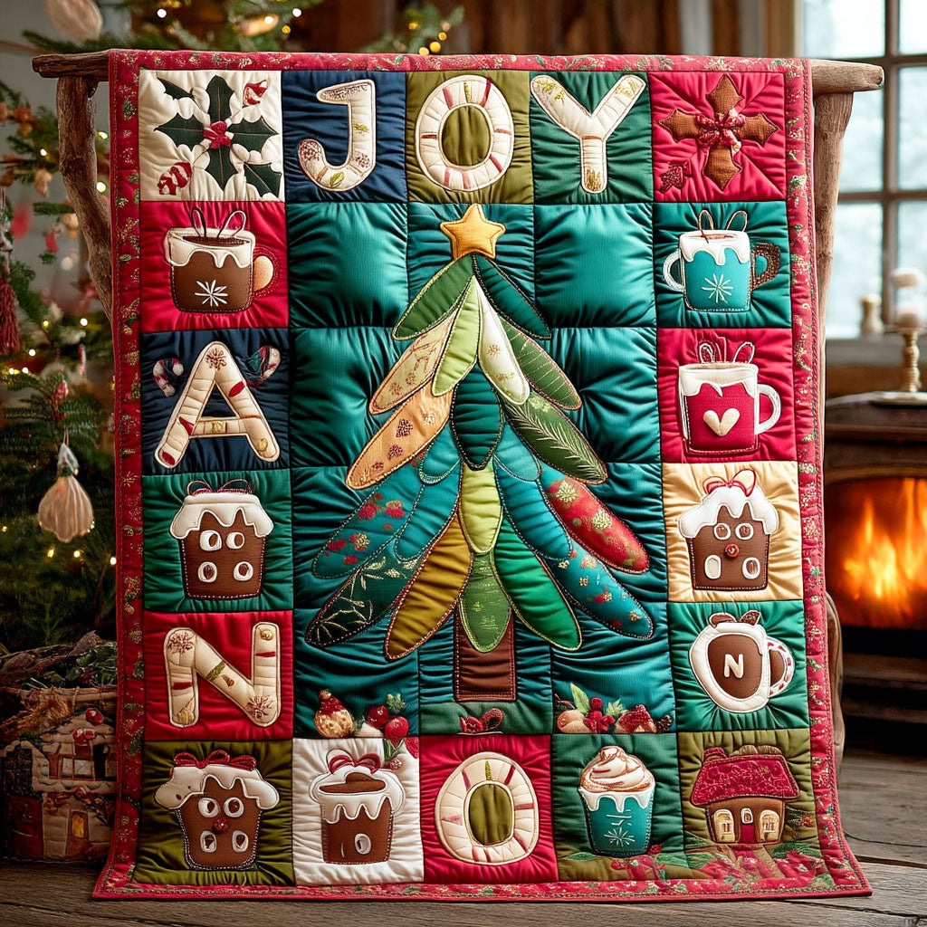 Festive Spirit Quilted Blanket NCU0TD875