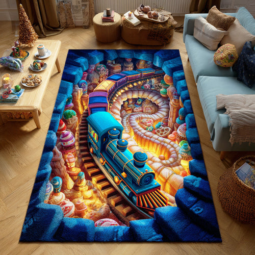 Festive Steamline Area Rug NCU0TD1084