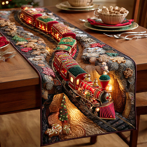 Festive Steamline Quilted Table Runner NCU0TD1075
