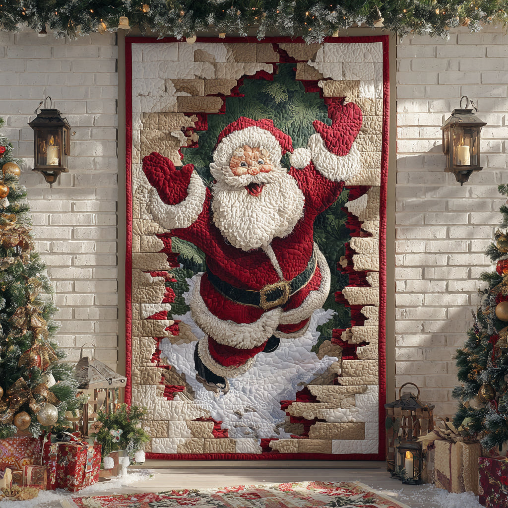 Festive Surprise Quilted Door Cover NCU0DV8343