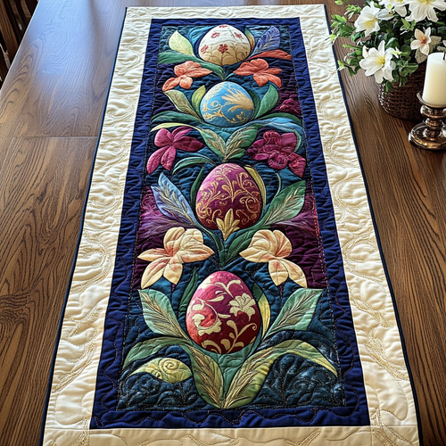 Festive Table Quilted Table Runner NCU0VH3596