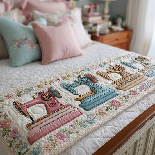 Festive Threads Quilted Bed Runner NCU0TH3556