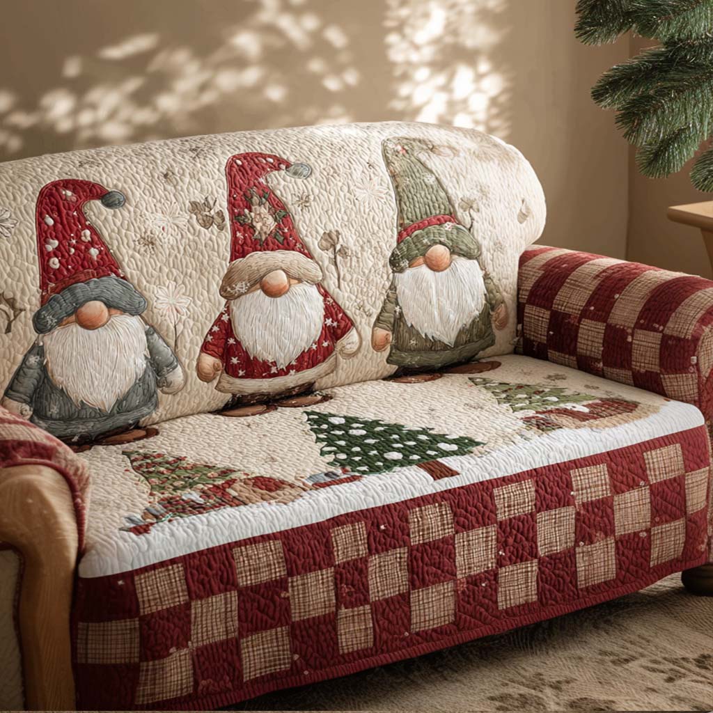 Festive Trio Quilted Sofa Cover NCU0NT11259