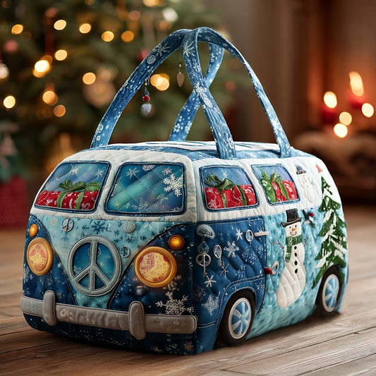 Festive Van Cruise Quilted Duffle Bag NCU0NT11375