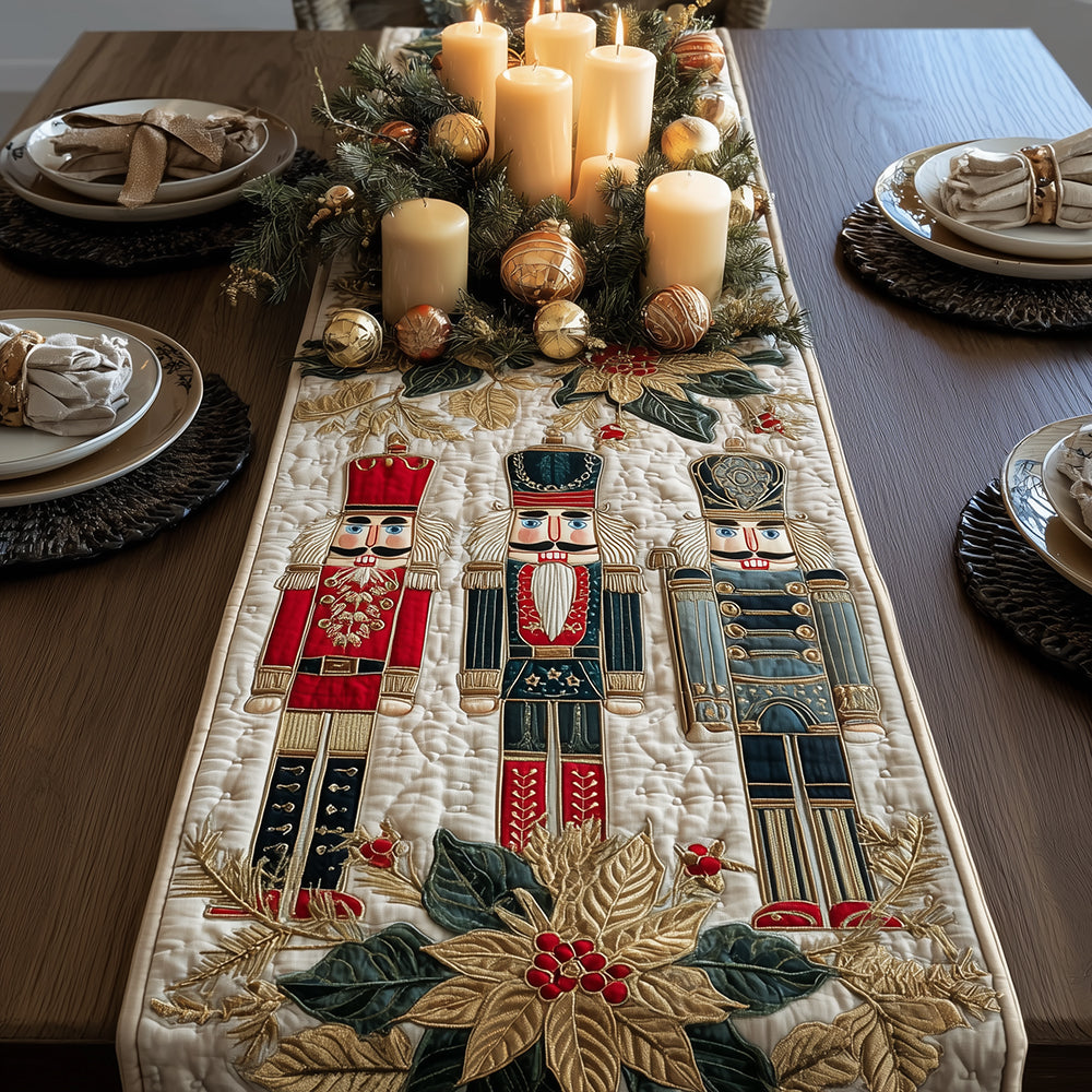 Festive Whispers Quilted Table Runner NCU0TH3382