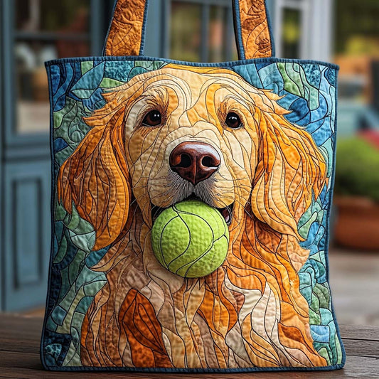 Fetch Lover Tote Quilted Tote Bag NCU0XD1195