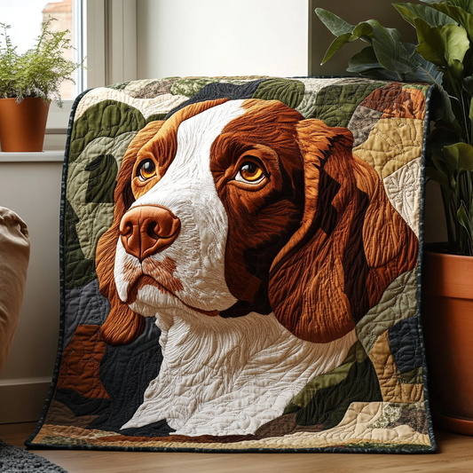 Fetch and Flourish Quilted Blanket NCU0DV2620