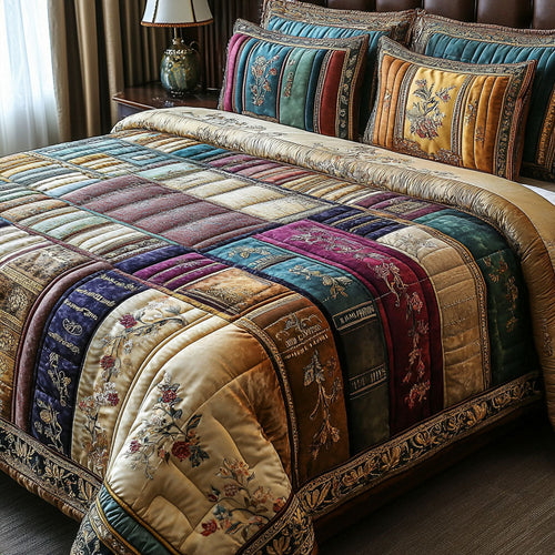 Fictional Comfort 3-Piece Quilted Bedding Set NCU0PT6073