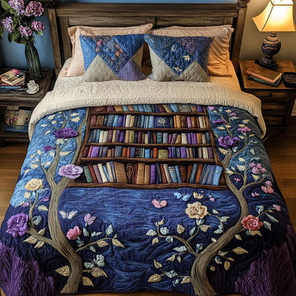 Fictional Haven 3-Piece Quilted Bedding Set NCU0PT5910