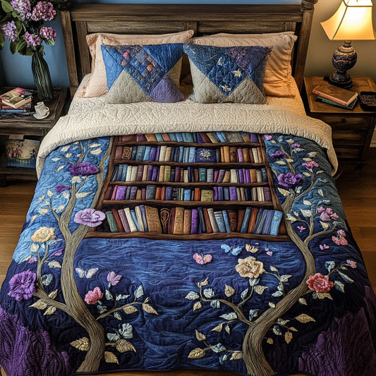 Fictional Haven 3-Piece Quilted Bedding Set NCU0PT5910