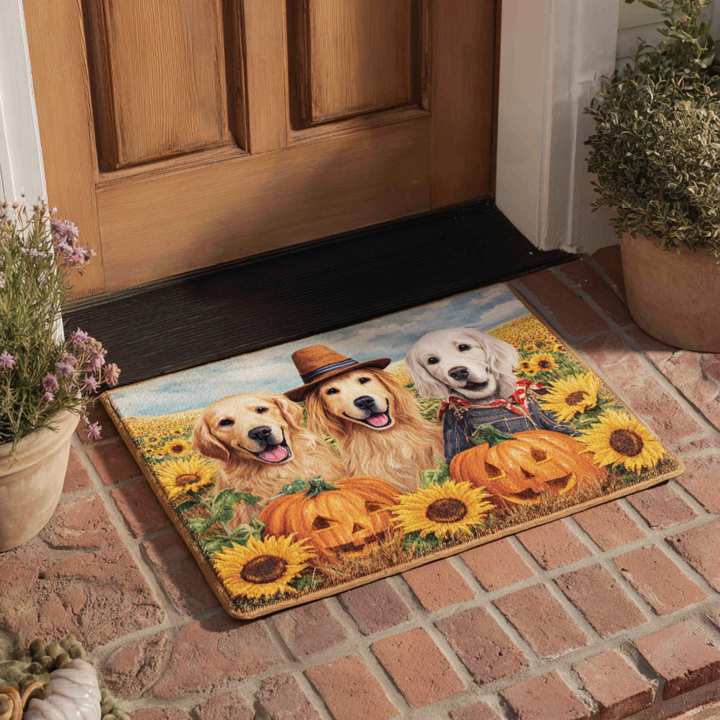 Field Golden Retriever Doormat NCU0HH531