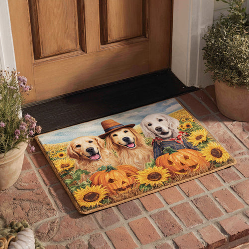 Field Golden Retriever Doormat NCU0HH531