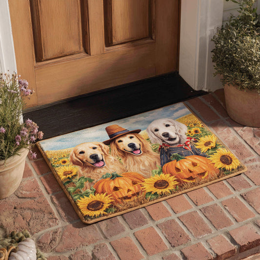 Field Golden Retriever Doormat NCU0HH531