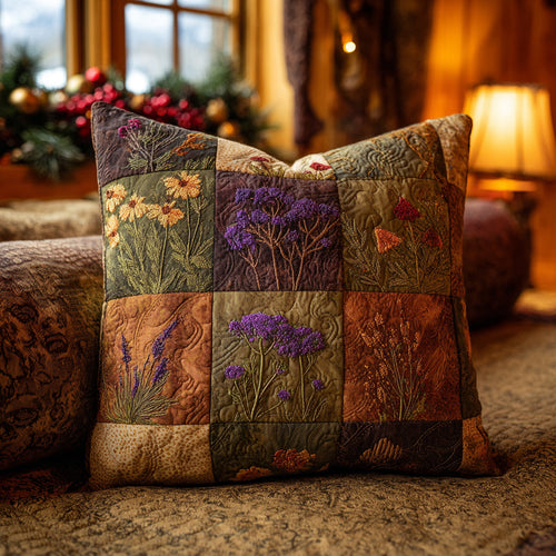 Field of Blooms Quilted Pillow Case NCU0DV8692