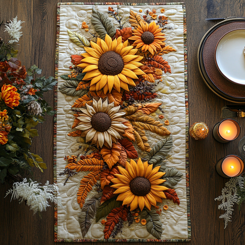 Field of Joy Quilted Table Runner NCU0DV3456