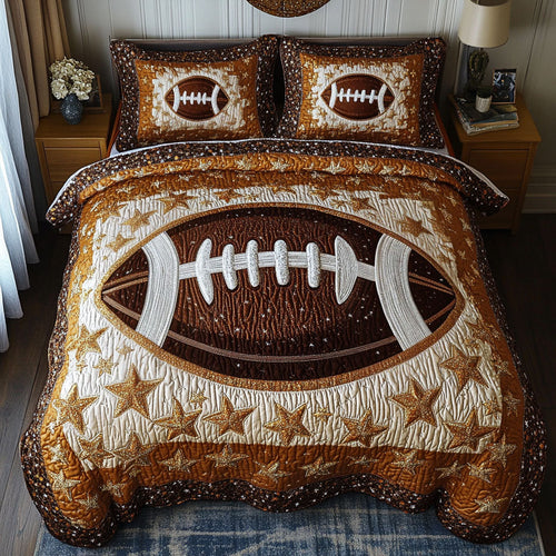 Field of Stars 3-Piece Quilted Bedding Set NCU0PT3697