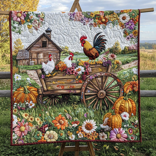Fields of Beauty Quilted Blanket NCU0PT5738
