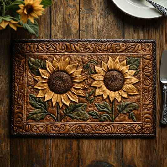 Fields of Gold Quilted Place Mat NCU0DV3147