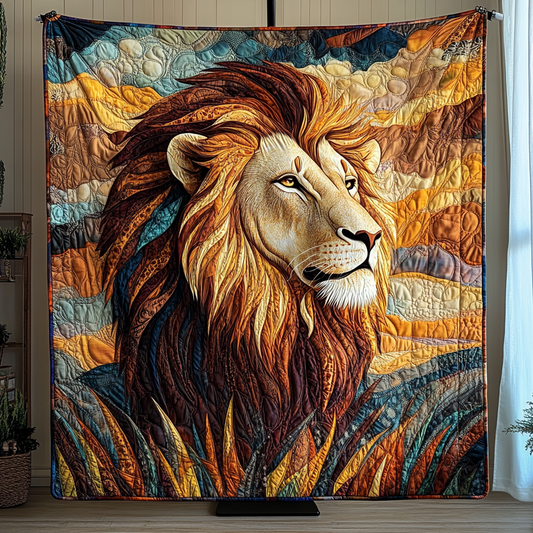 Fierce Serenity Quilted Blanket NCU0VH2334