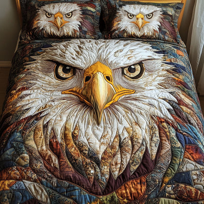 Fierce Vision 3-Piece Quilted Bedding Set NCU0NT3776