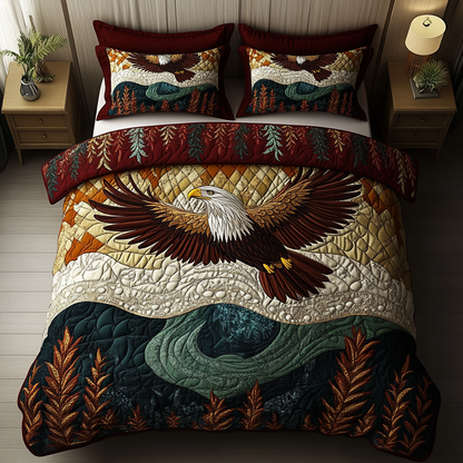 Fierce Vision 3-Piece Quilted Bedding Set NCU0DV3096