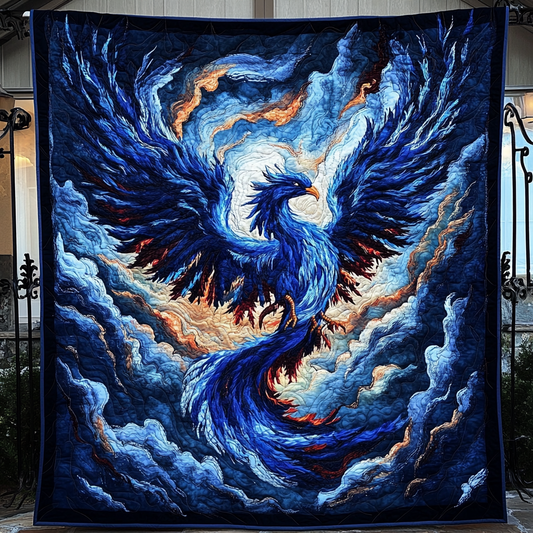 Fiery Ascension Quilted Blanket NCU0DK896