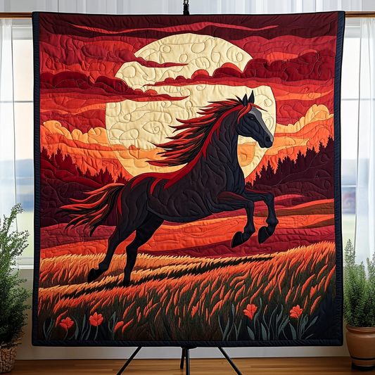 Fiery Freedom Quilted Blanket NCU0VH559