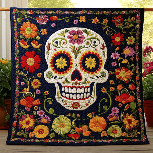 Fiesta Smile Quilted Blanket NCU0NT7926