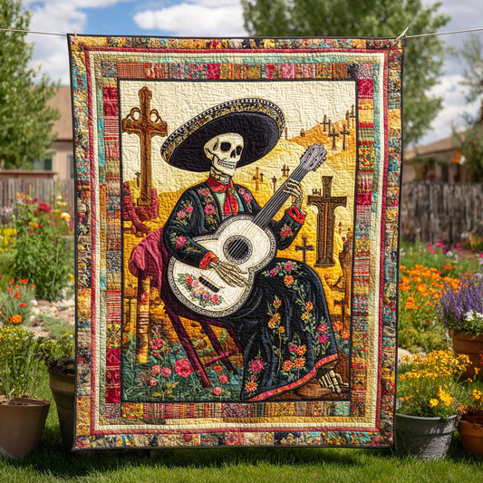 Fiesta Step Quilted Blanket NCU0TD296