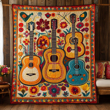 Fiesta Strings Quilted Blanket NCU0PT4416