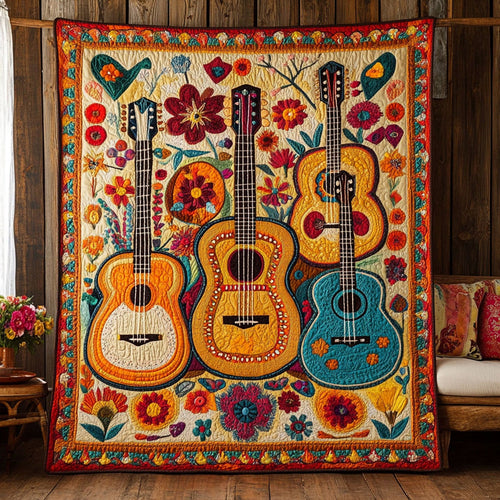 Fiesta Strings Quilted Blanket NCU0PT4416