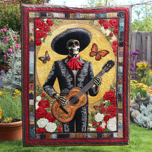 Fiesta Strings Quilted Blanket NCU0TD288