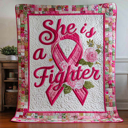 Fighter Spirit Quilted Blanket NCU0NT9561