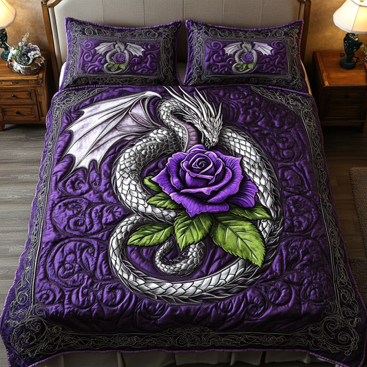Fire Wings 3-Piece Quilted Bedding Set NCU0DK7275