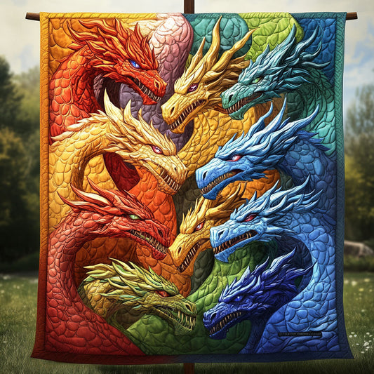 Fire and Ice Quilted Blanket NCU0NT6178