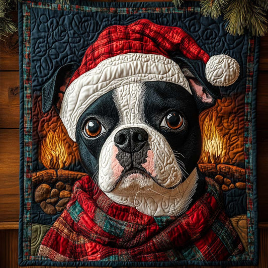Fireside Boston Noel Quilted Blanket NCU0XD637