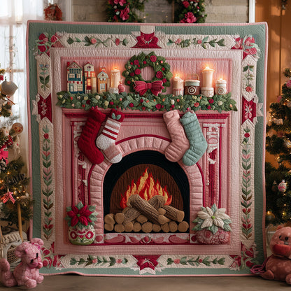 Fireside Magic Quilted Blanket NCU0TH3527