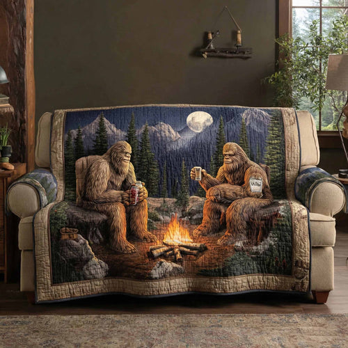 Fireside Myth Quilted Sofa Cover NCU0XD2363