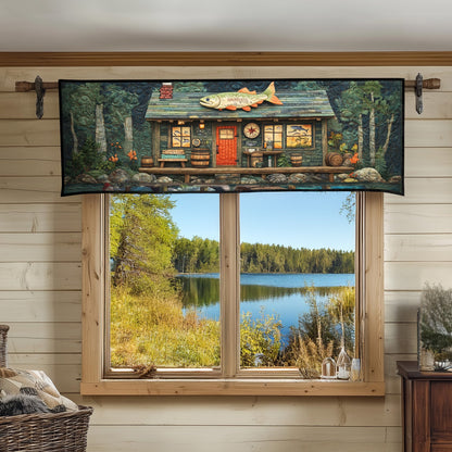 Fishermans Haven Quilted Valance NCU0PT5055