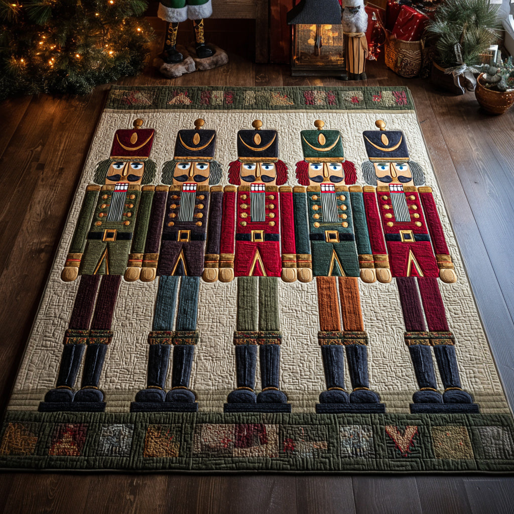 Five Nutcracker Guard Area Rug NCU0HH1334 – Vantique