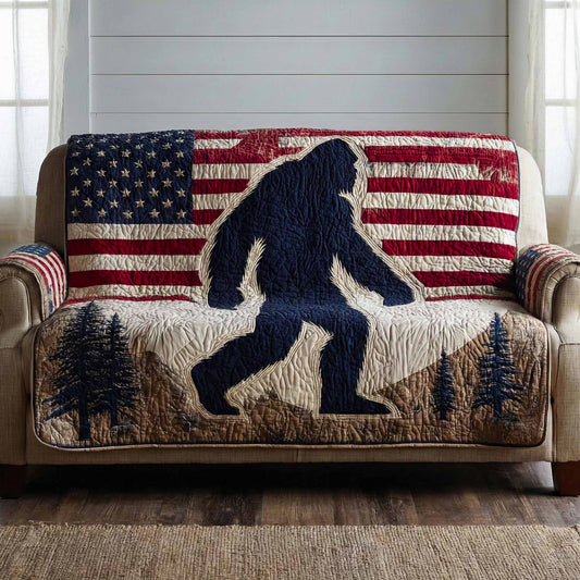 Flagged Legend Quilted Sofa Cover NCU0XD2369