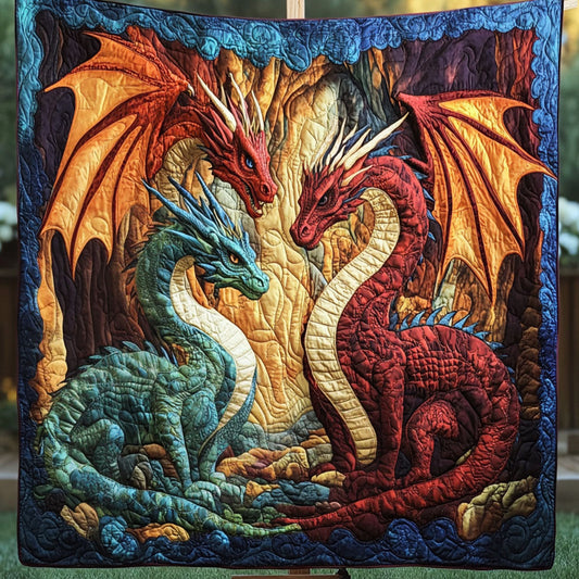 Flame Fury Quilted Blanket NCU0NT6167