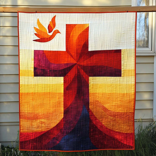 Flaming Dove Quilted Blanket NCU0NT753