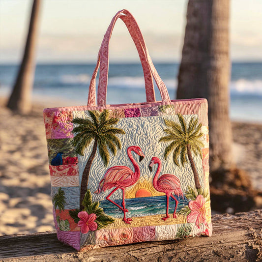 Flaminglow Quilted Tote Bag NCU0PT8508